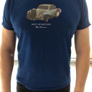 Ben Sherman Car Logo Best of British T Shirt Size Large in GUC